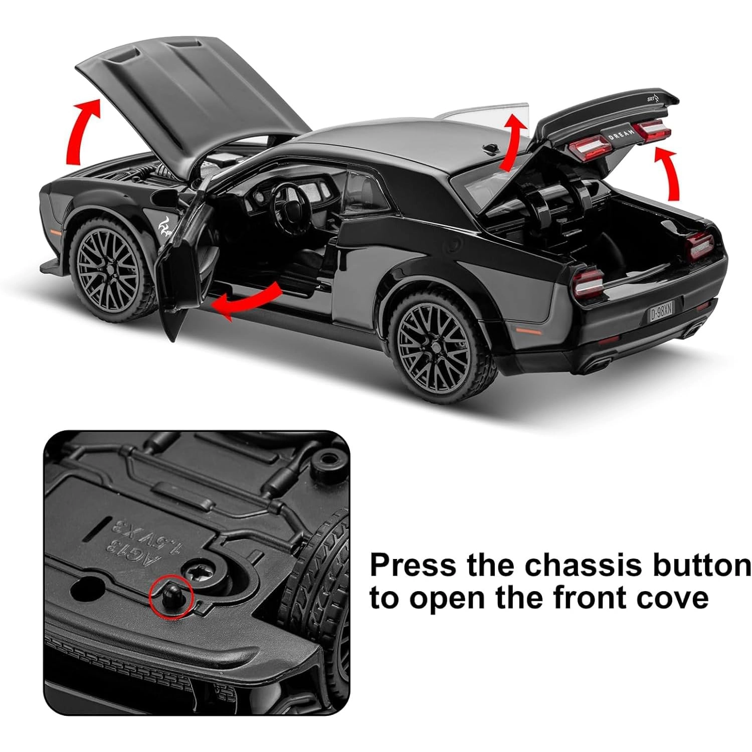 Dodge Challenger SRT - 1:24