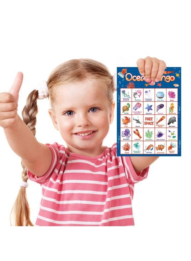 Ocean Bingo - 24 Players Under Sea