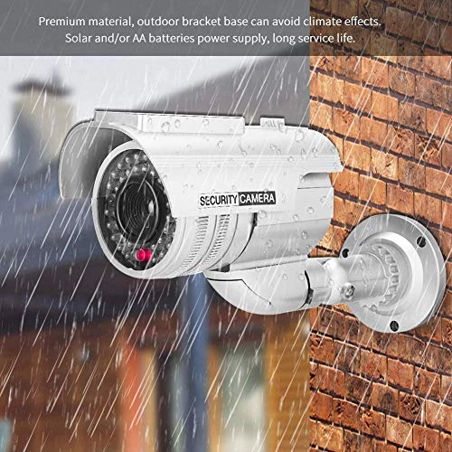 Dummy Bullet Camera - Solar Power LED Blinking Light