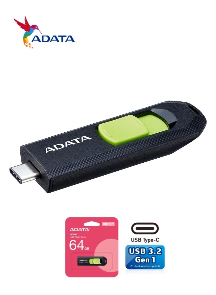 UC300 - USB 3.2 Gen 1 Typ C 64GB