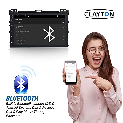 Car Stereo Screen For Toyota Prado - 10.1 Inches