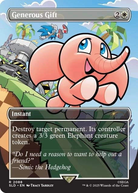 Secret Lair x Sonic The Hedgehog: Chasing Gear - Foil Edition