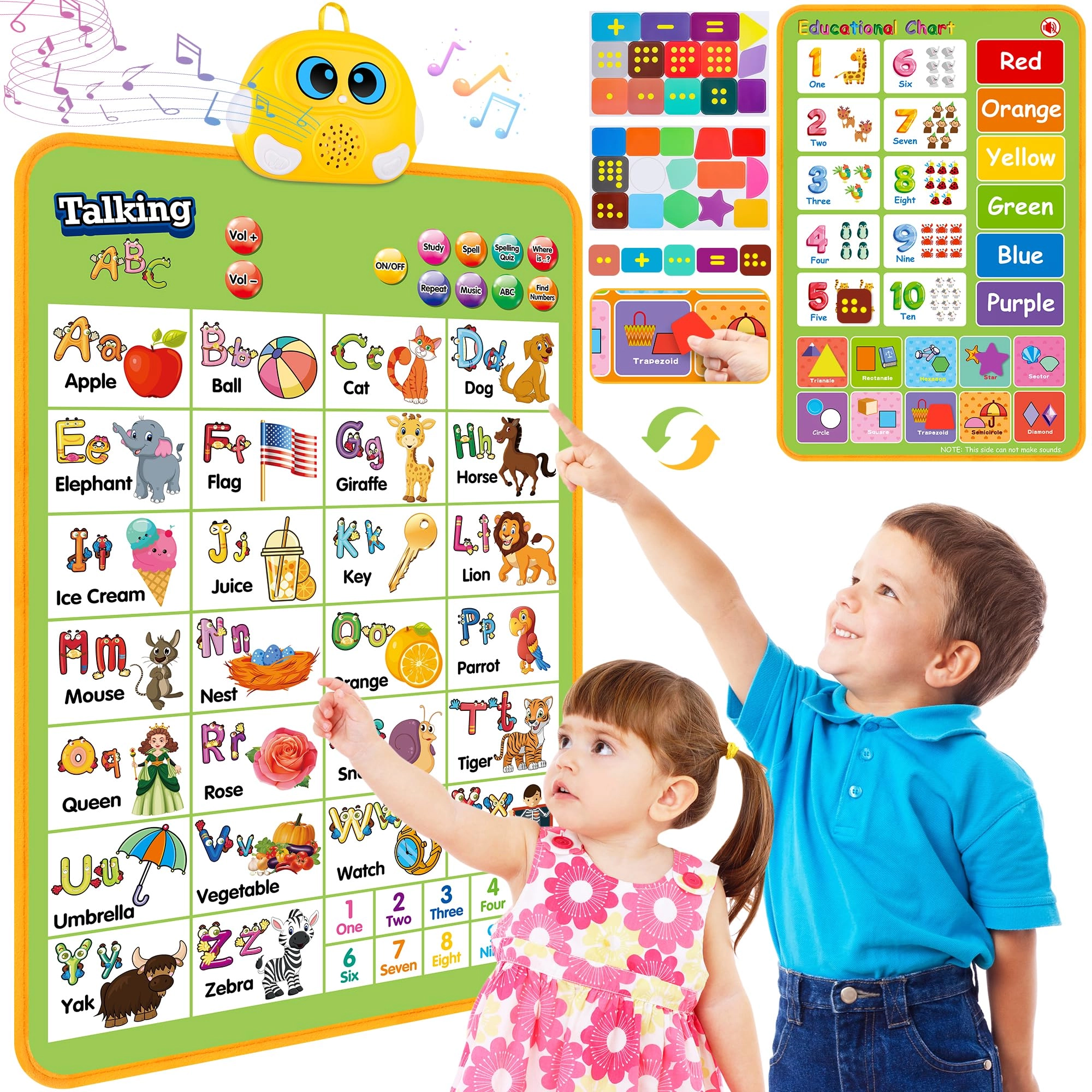 GaHoo Alphabet Wall Chart - 2-4