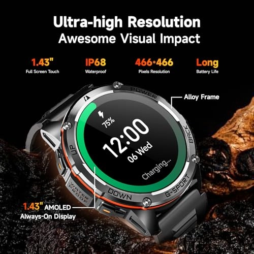 Smart Watch Metal GPS