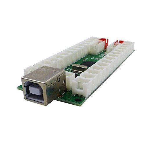 Arcade 2 Player Game Controller Stick - USB PC MAME Raspberry Pi