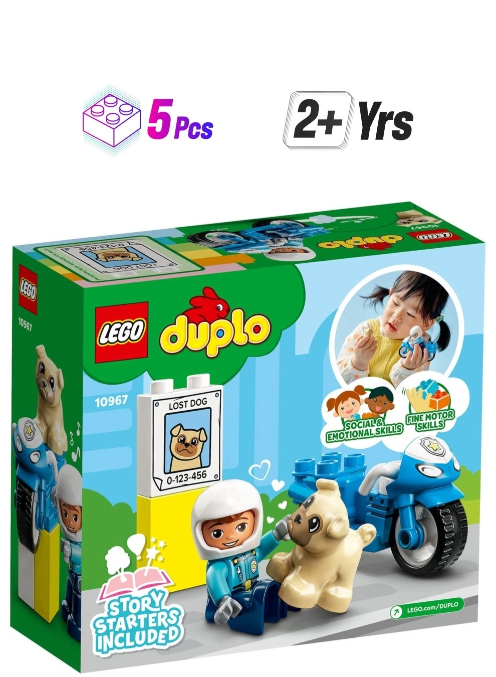 LEGO 10967 Police Motorcycle