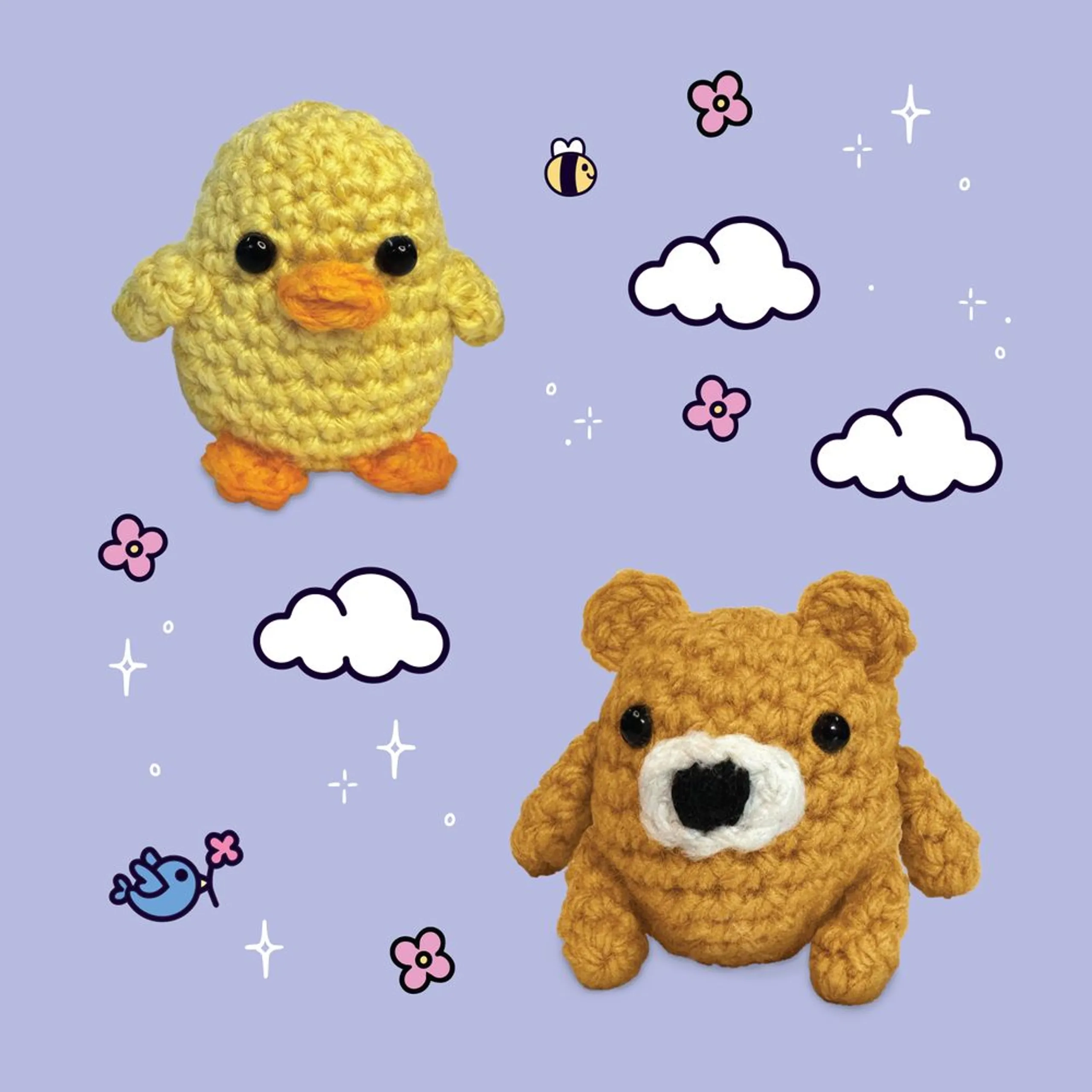 Cosy Crochet Your Own Mini Cuties - 4 pieces