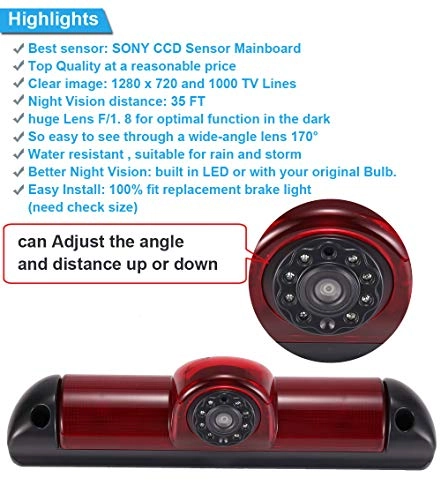 Reversing Camera - Night vision 628 x 586 pixels