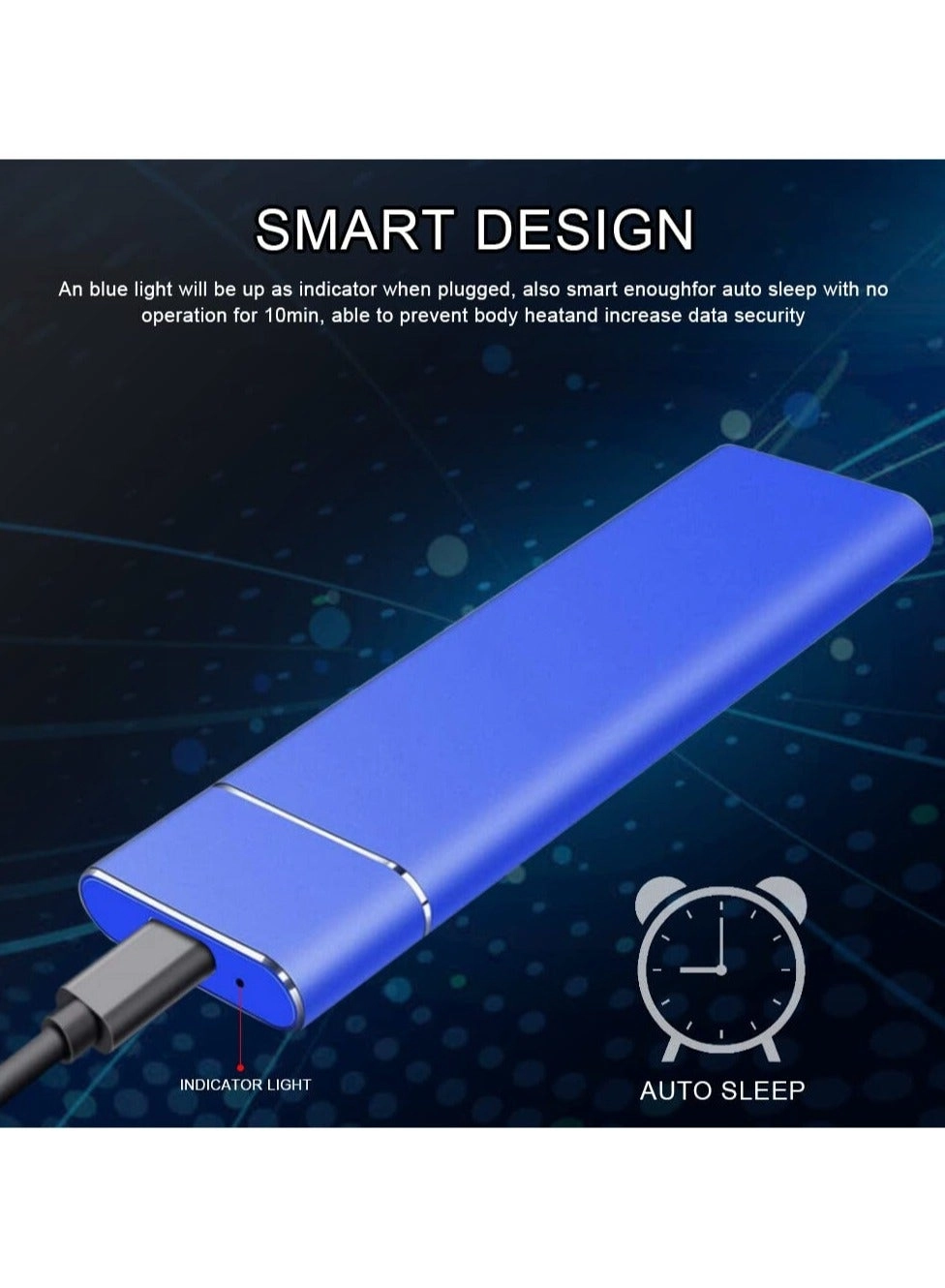 Solid State Mobile Hard Drive - 10 TB