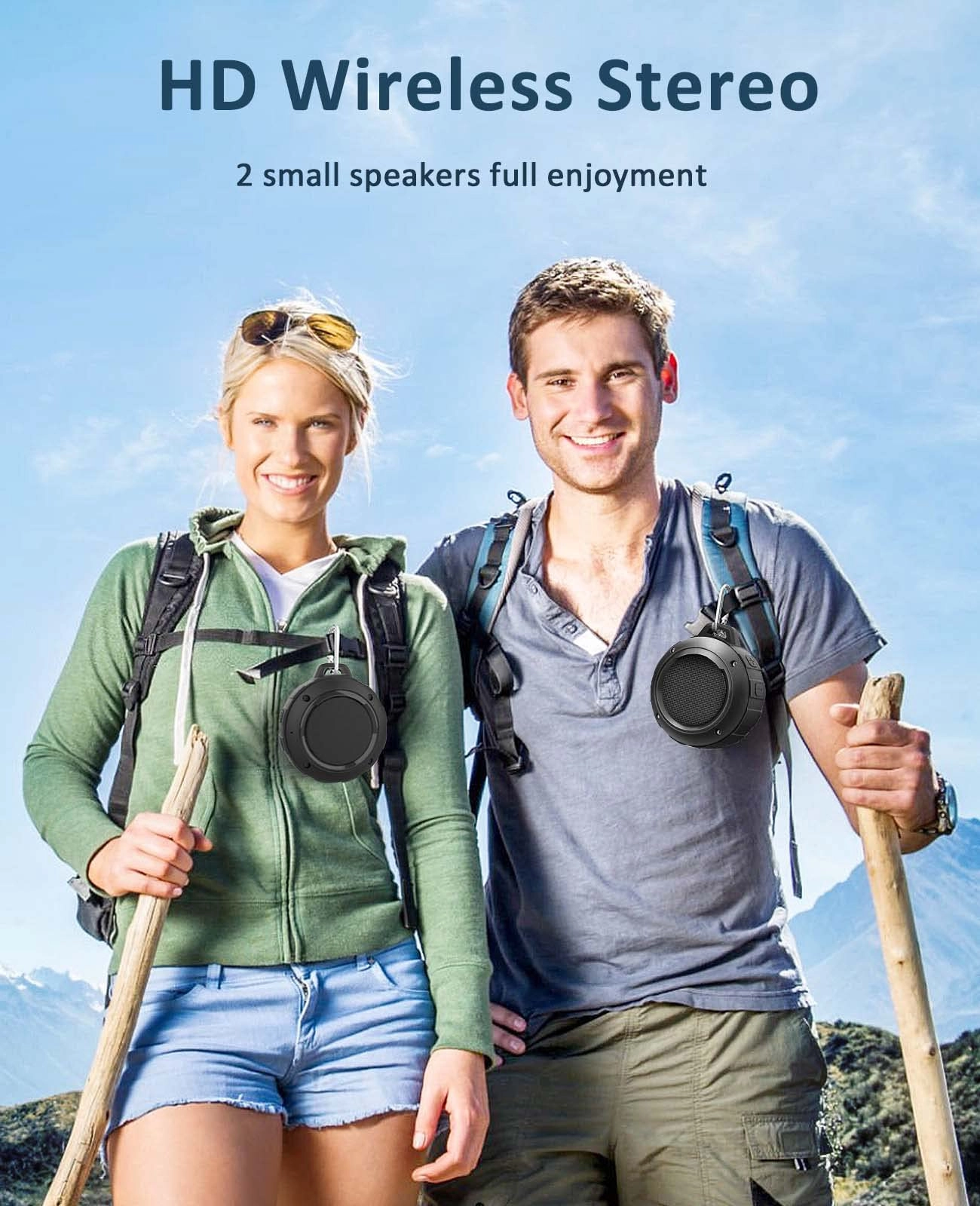 Outdoor Waterproof Bluetooth Speaker