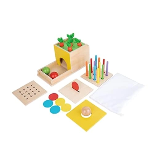Object Permanence Box - 12 months - 5 years 5 pieces