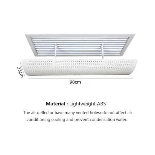 Air Conditioner Deflector - PVC 180° Adjustable