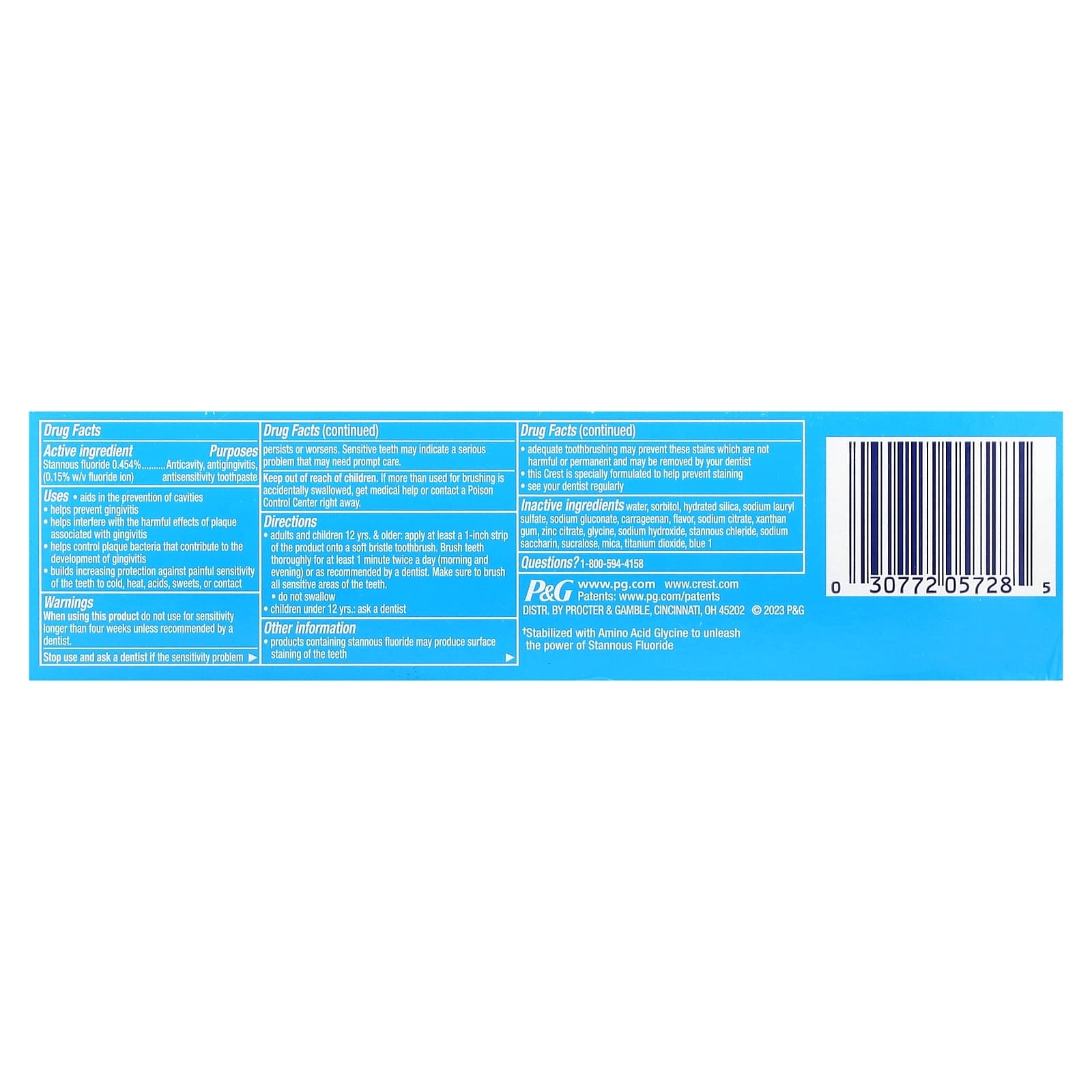 Pro Health Fluoride Toothpaste 121 g