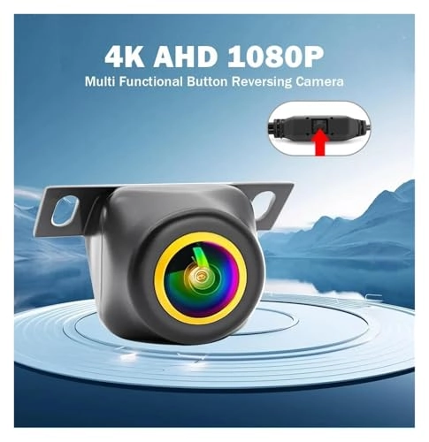 Intelligent Dynamic Trajectory Car Rear View Camera - Night Vision Wire 4K AHD 1080P