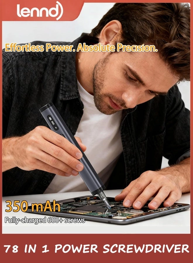 Electric Screwdriver Set - 350mAh