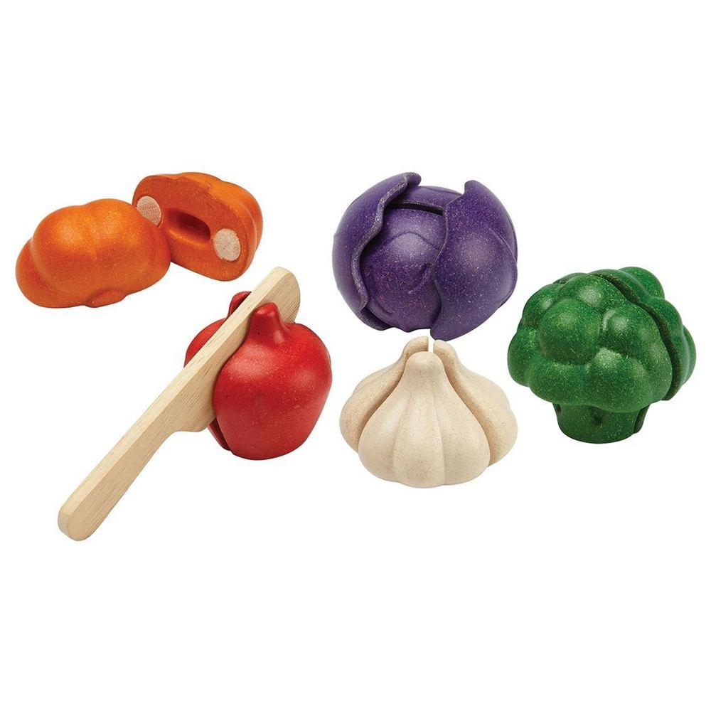 Fruit & Vegetable Play Set - 3 +