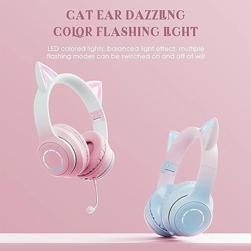 Cute Cartoon Headphones Wireless Headset