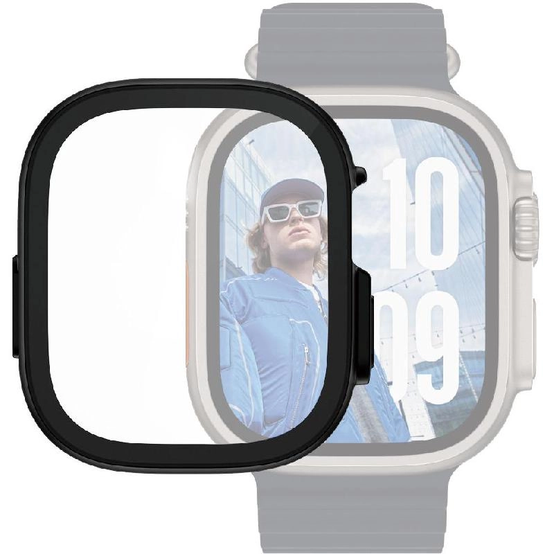 Glass & Thermoplastic Polyurethane Frame & Screen Protector for Apple Watch Ultra 2024