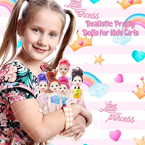 Tiny Tot Dolls - 10 CM Plastic Ages 3+ Pack