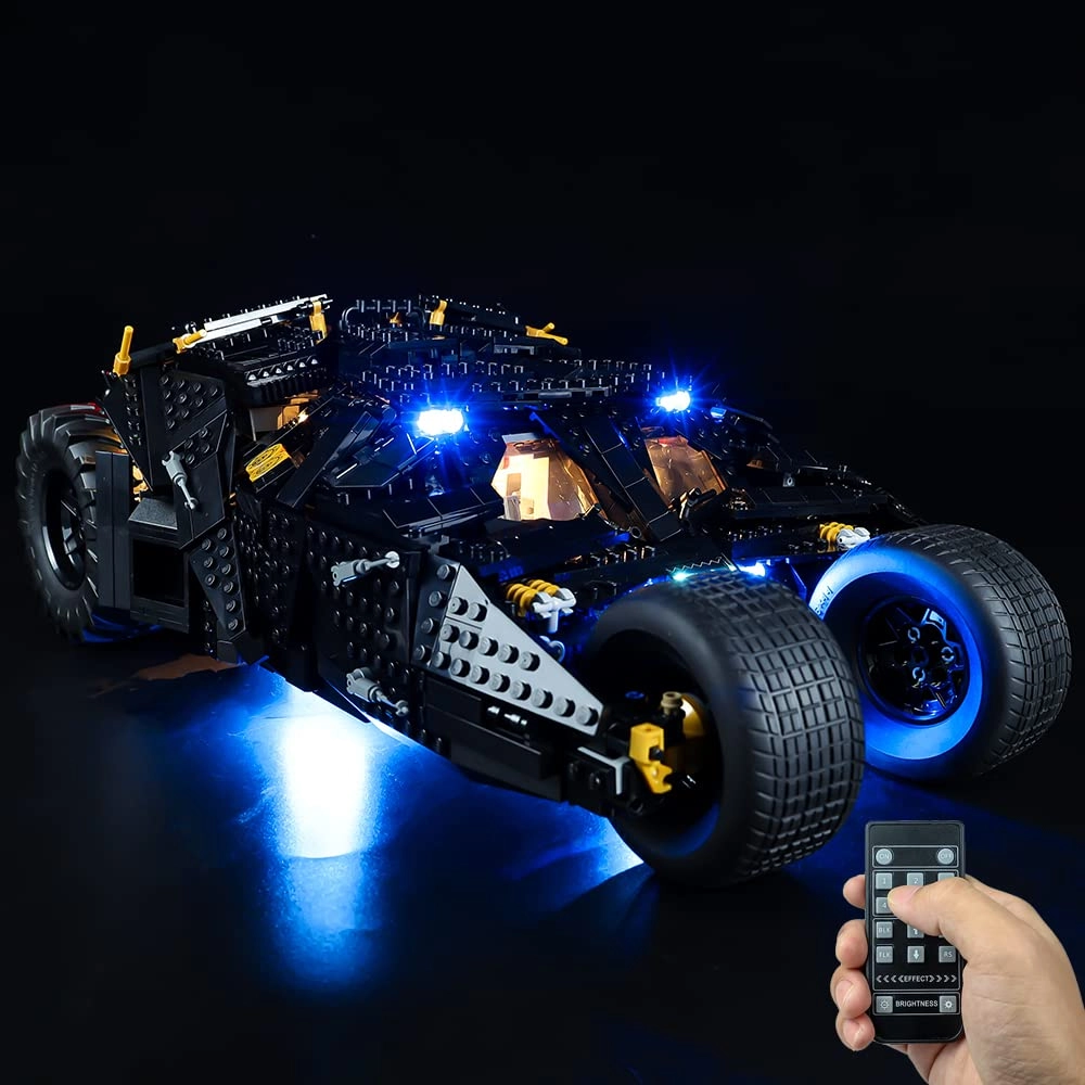 Kyglaring LED Lighting Kit for Lego DC Batman Batmobile Tumbler - Compatible with Lego 76240 RC Version