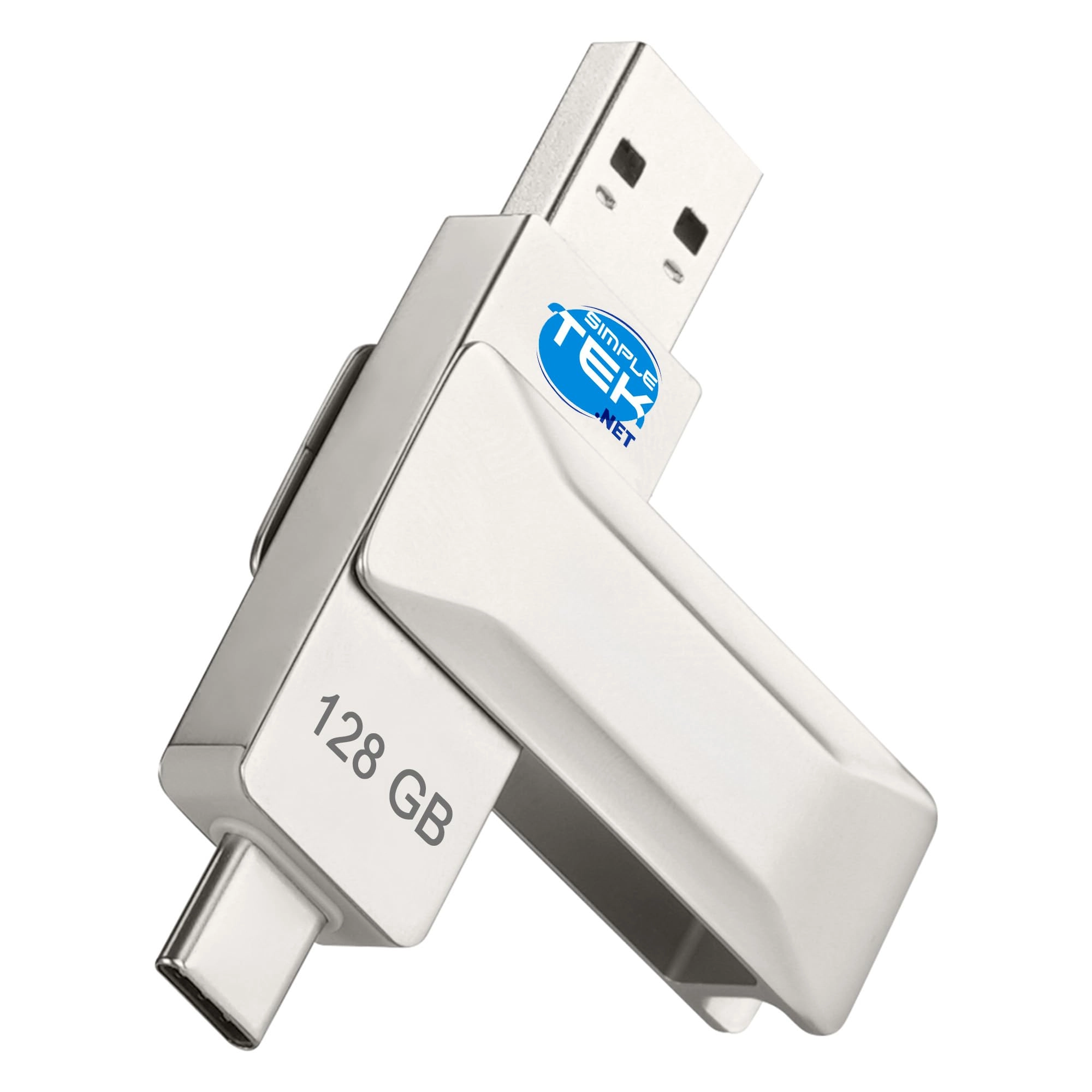 SIMPLETEK SIM - ART - 23566 - USB 3.2 Gen 2 Dual USB-A USB-C 128GB