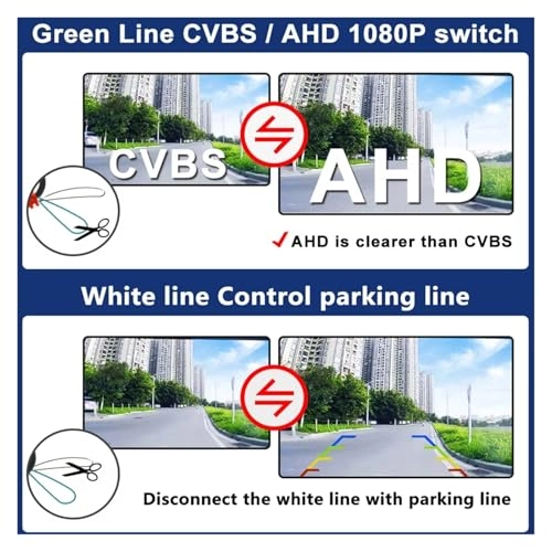 Car Reversing Camera - Night Vision High-Definition Kit