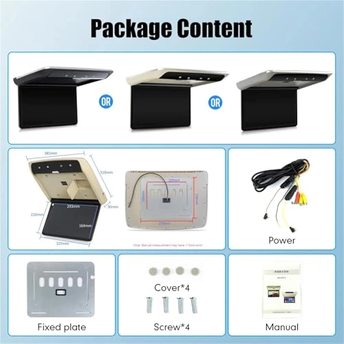 Car Roof Monitor - 13.3 Inch