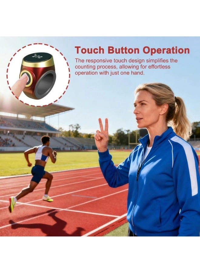 s9 - Touchscreen OLED Display Burgundy