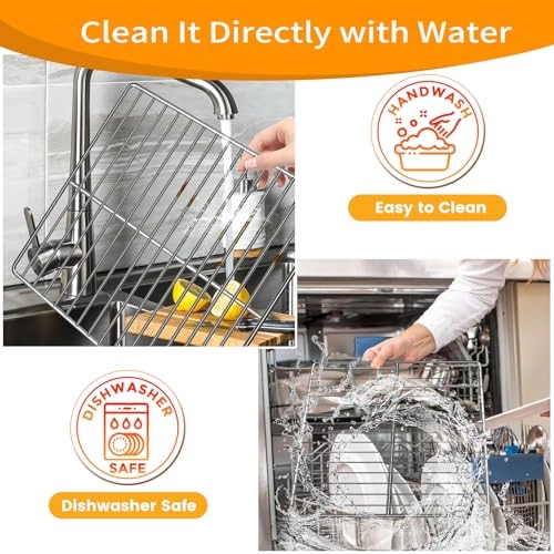 Air Fryer Grill Pan - Stainless Steel 1