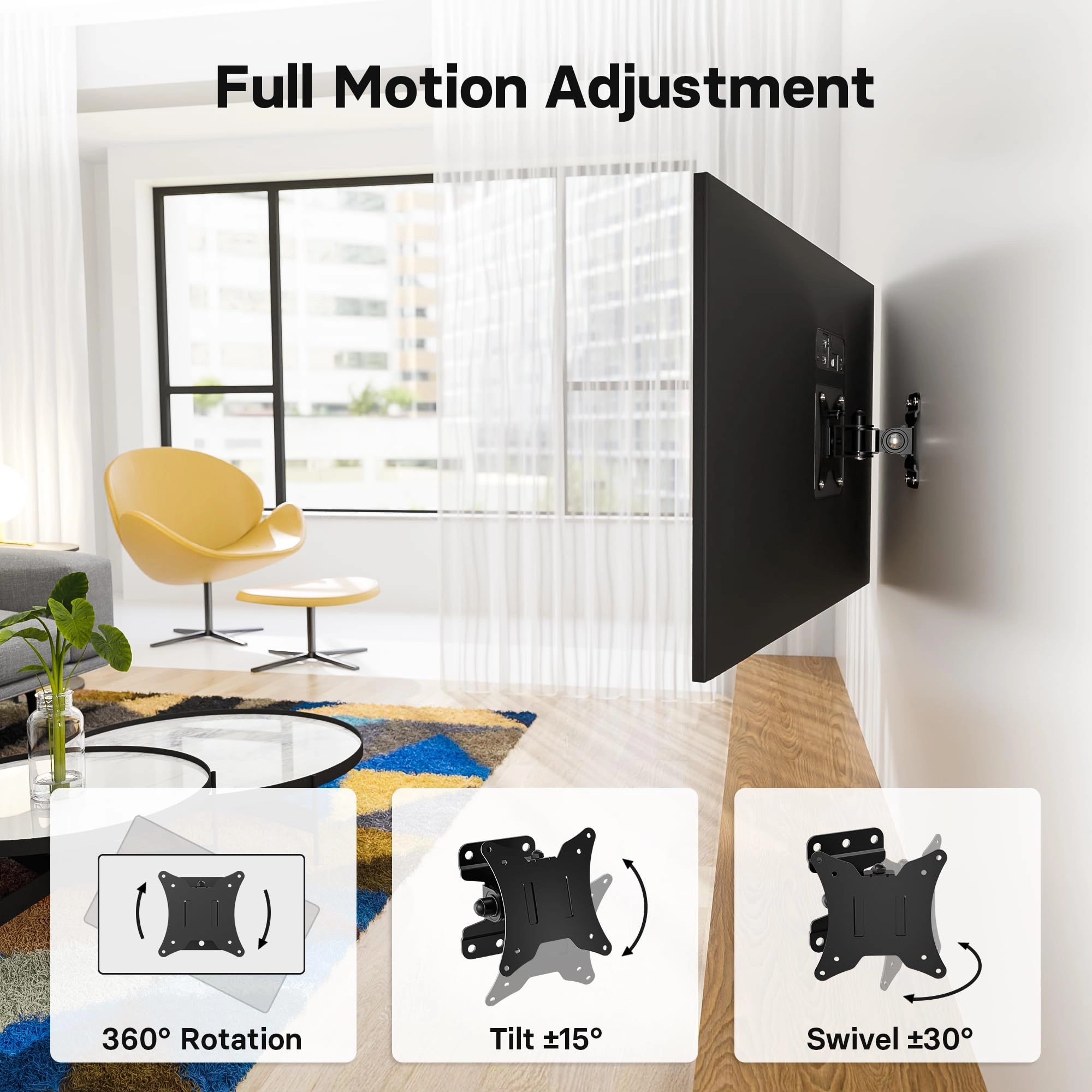 TV Wall Bracket - 20KG 13-42 Inch