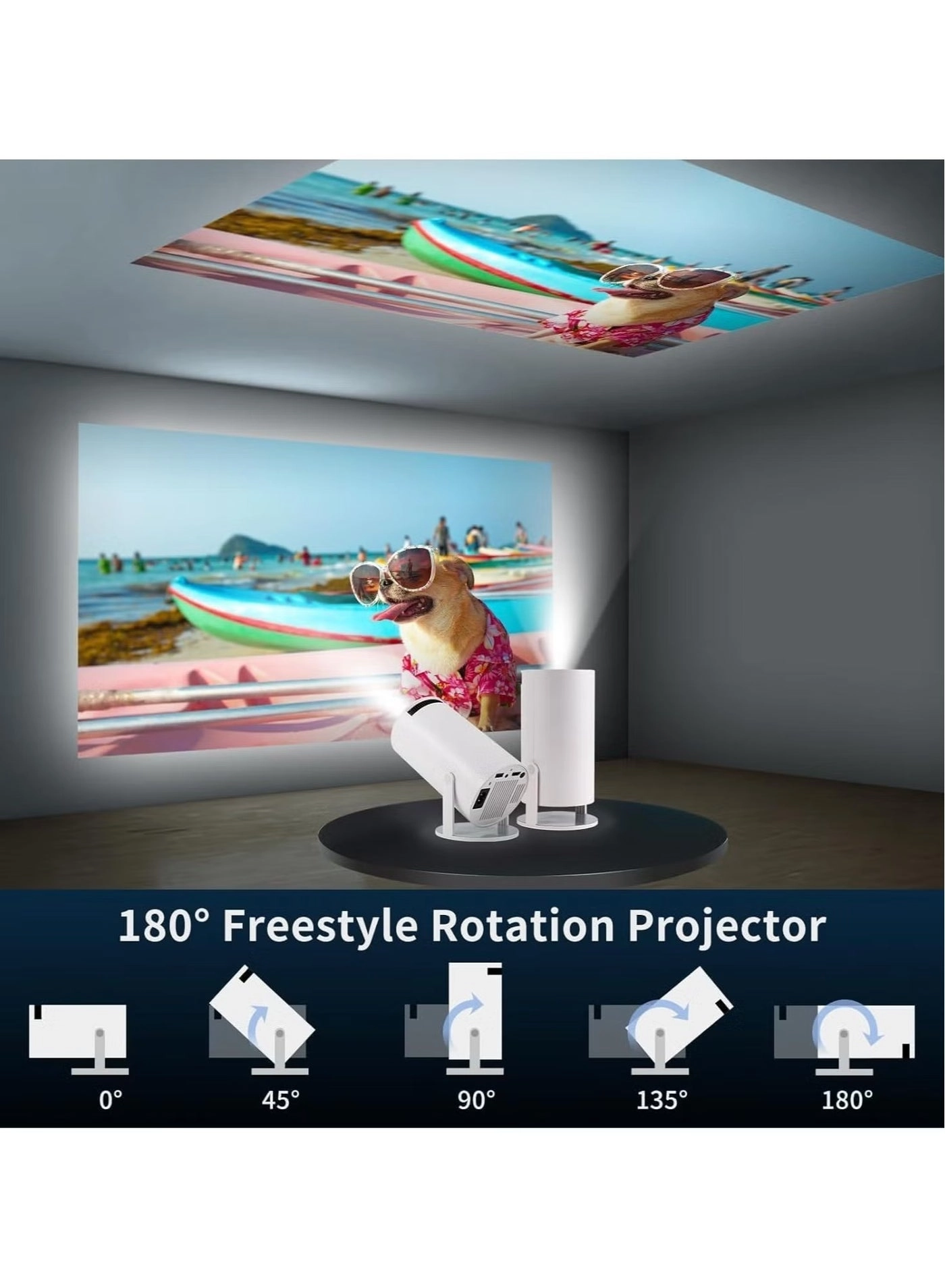 HD Smart Projector 120ANSI Lumens