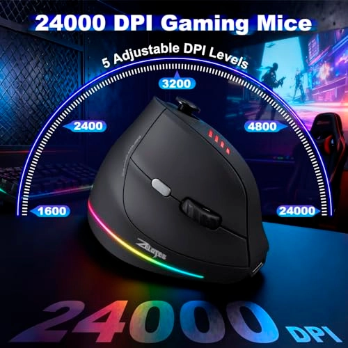 Ergonomic Vertical Mouse - Wireless