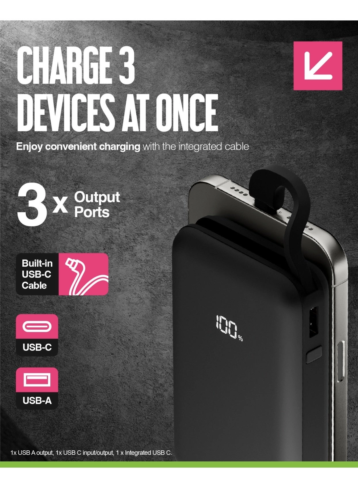 Eco Integrated - 10,000mAh 12 W