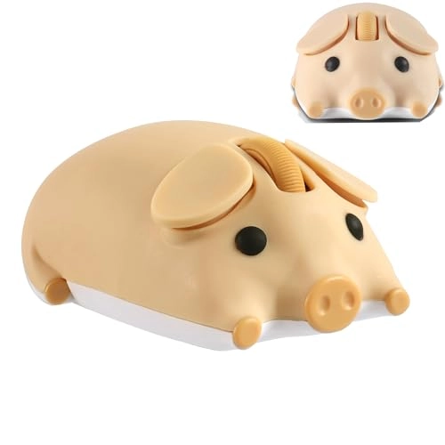 Cute Pig Wireless Mouse - Wireless