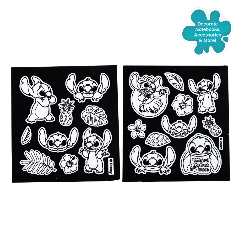 Stitch Sticker Book Velvet 2 pcs