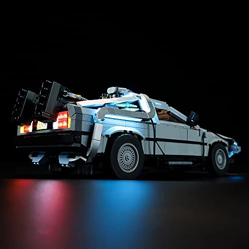 LED Light Kit for Back to The Future - Lego 10300
