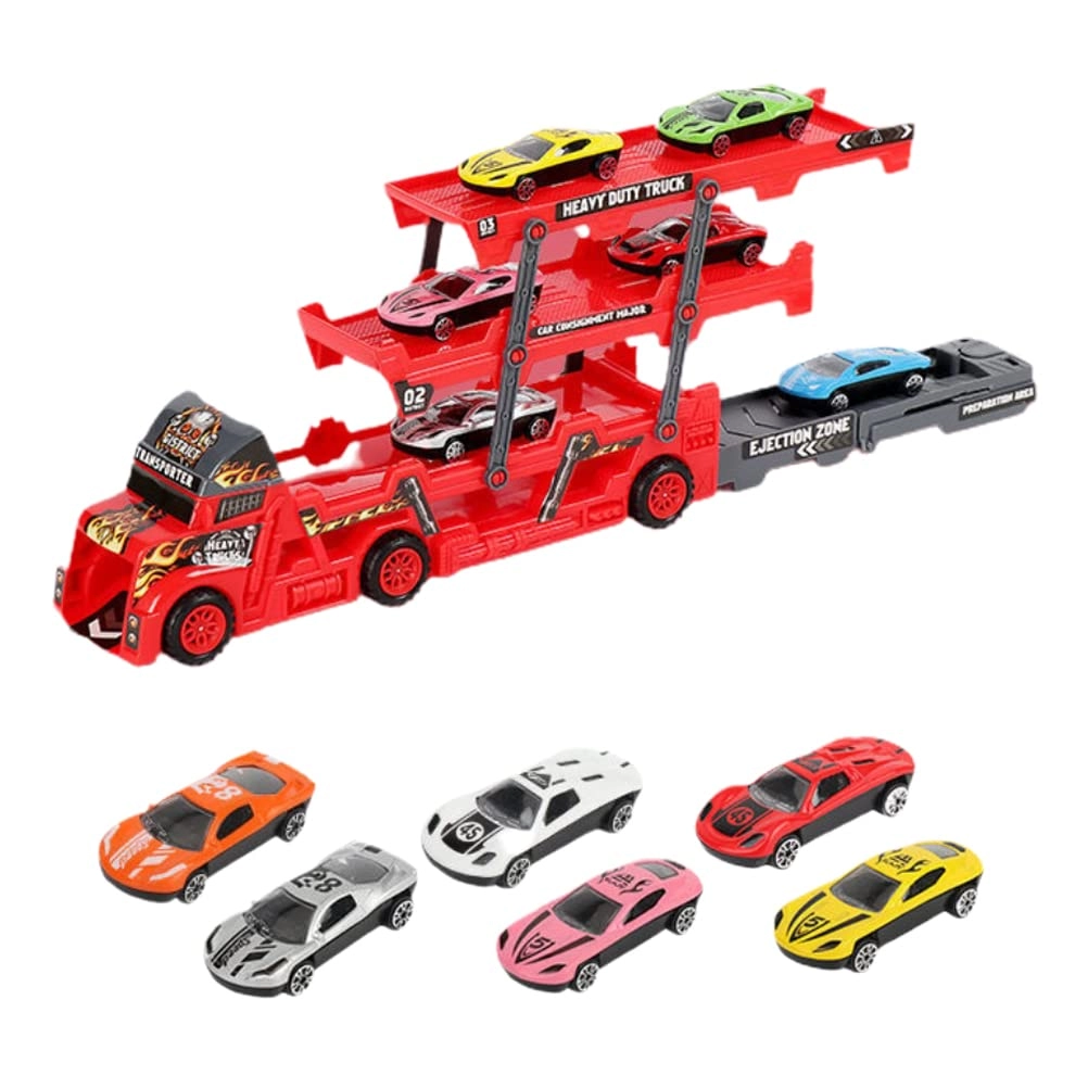 Stylebest Car Transporter Truck - 6pcs Bundle