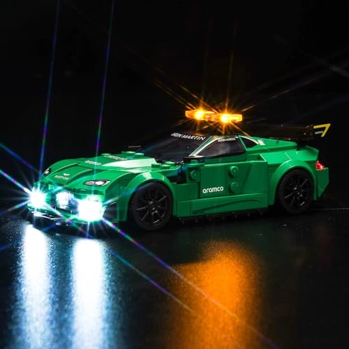 LED Light Set - LEGO 76925 Aston Martin Safety Car & AMR23 5V