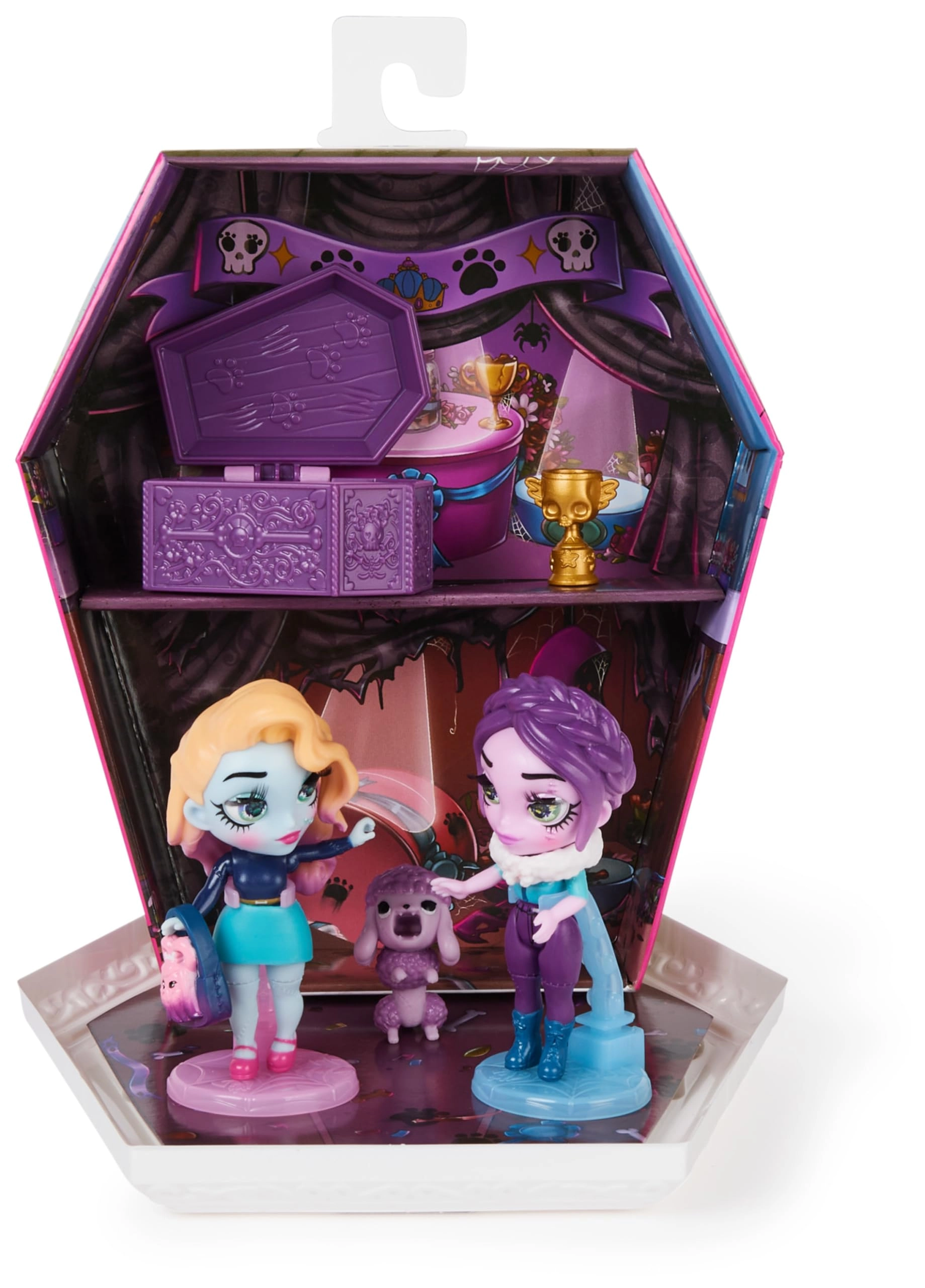 Spin Master Rest in Show Deluxe Set - 2 Exclusive 3.5-inch Figures 2 Pets Ages 4+