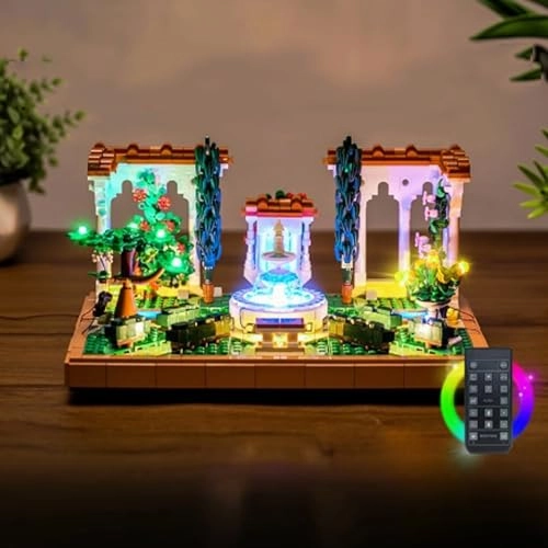 LED Light kit - Polypropylene (PP) for LEGO Spanish Fountain Garden Model 10359