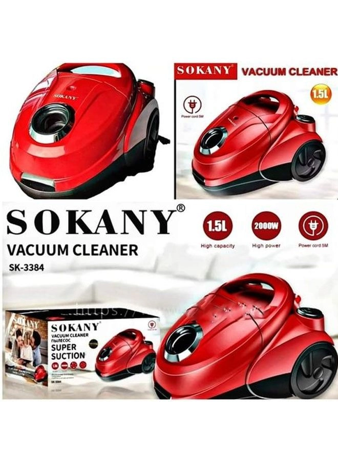 Vaccum Cleaner - 3000 W Red