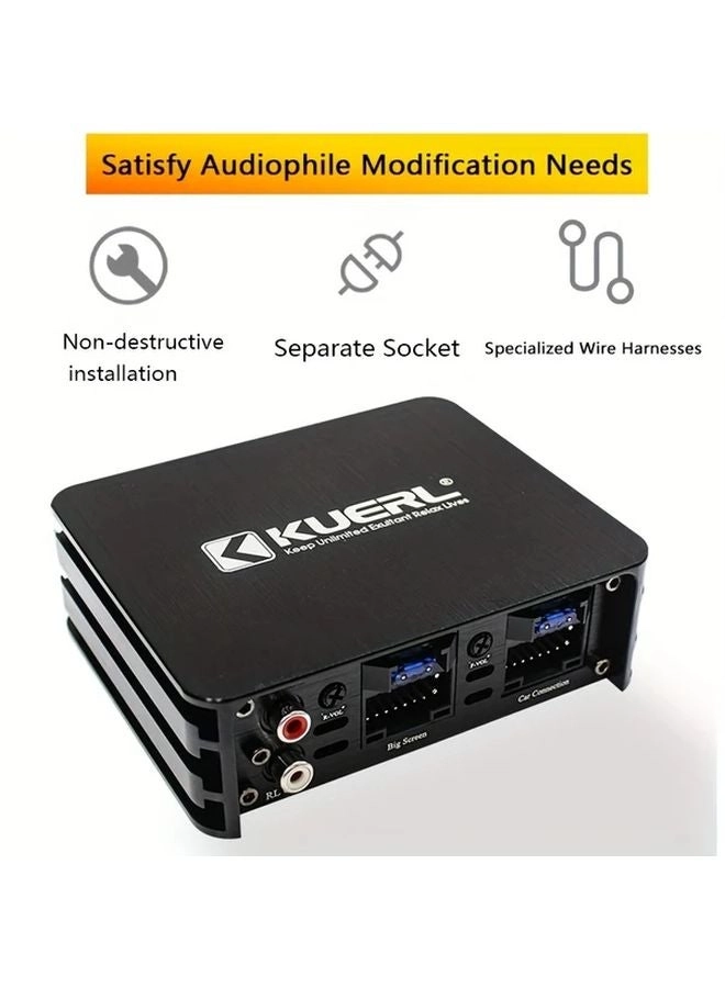 DSP Amplifier - 320W 4-Way AB Class