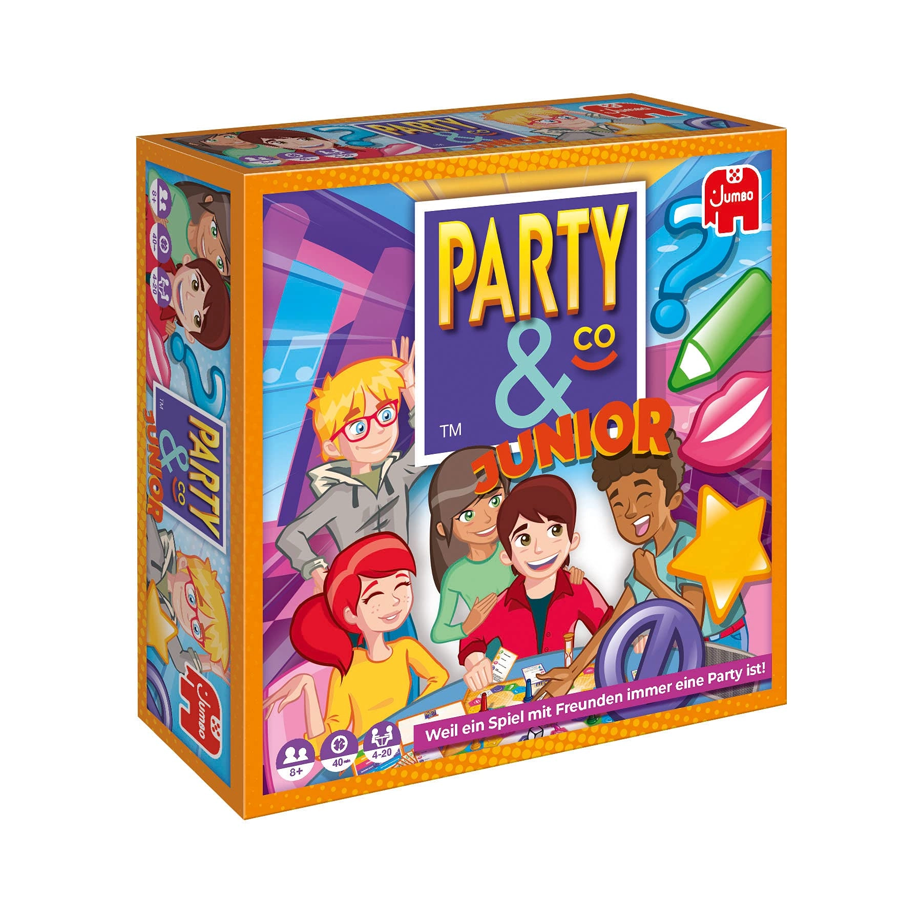 Jumbo Spiele GmbH Party & Co. Junior - German +8 Years 1 piece(s)