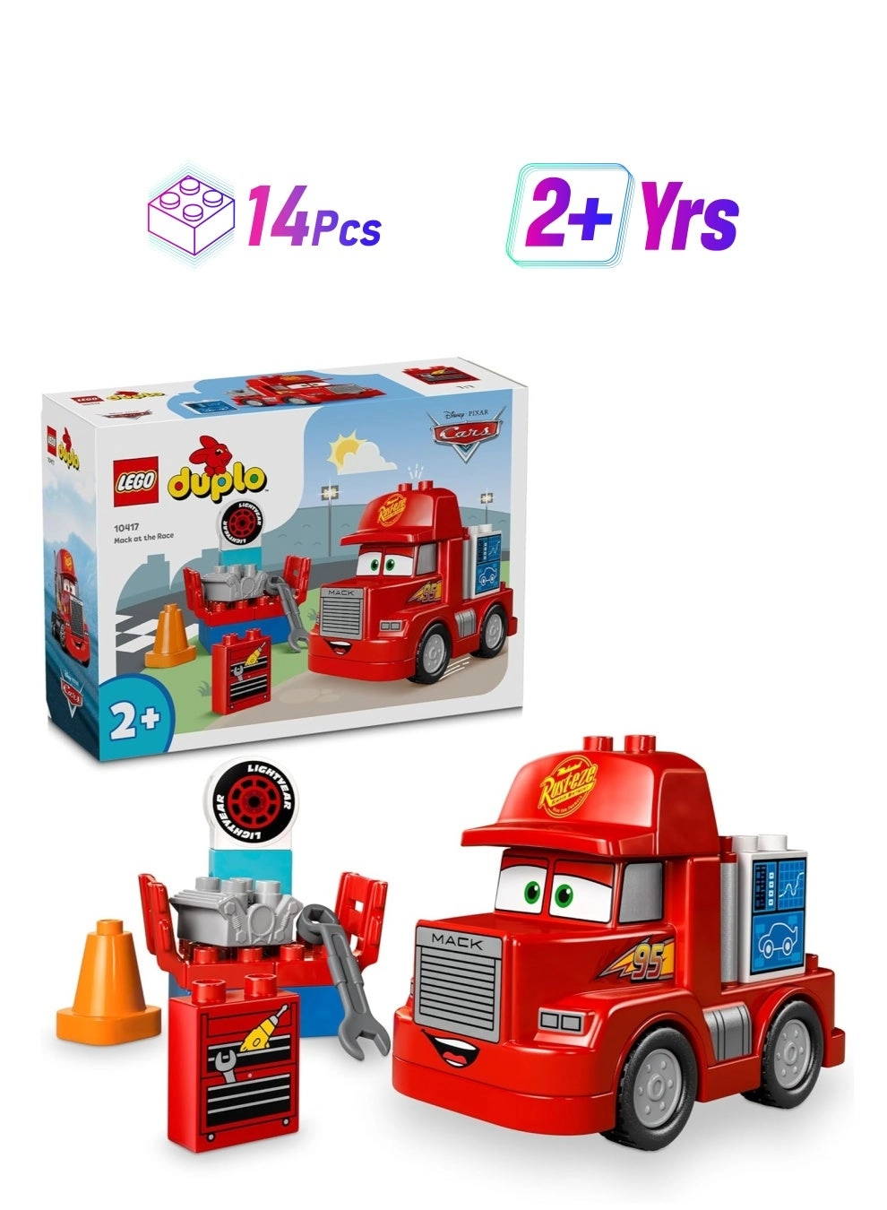 LEGO Mack at the Race - Vehicle Disney and Pixar’s Cars