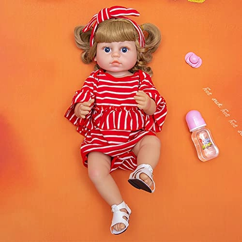 Reborn Baby Doll - 22 Inch Vinyl Baby Girl