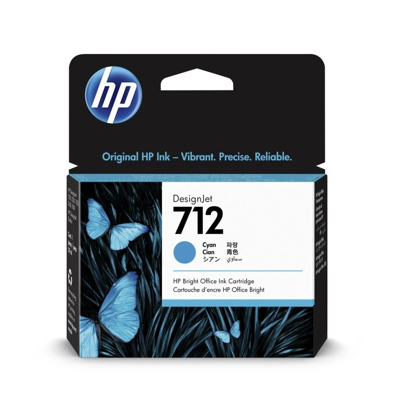 HP 712 Standard Yield Cyan Compatible
