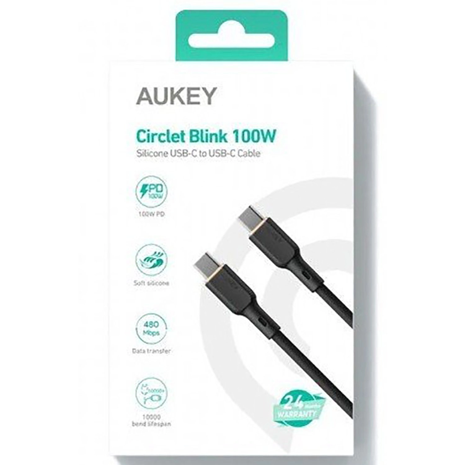 CB-SCC Series Circlet Blink Cable 100W USB-C to USB-C 1.8m
