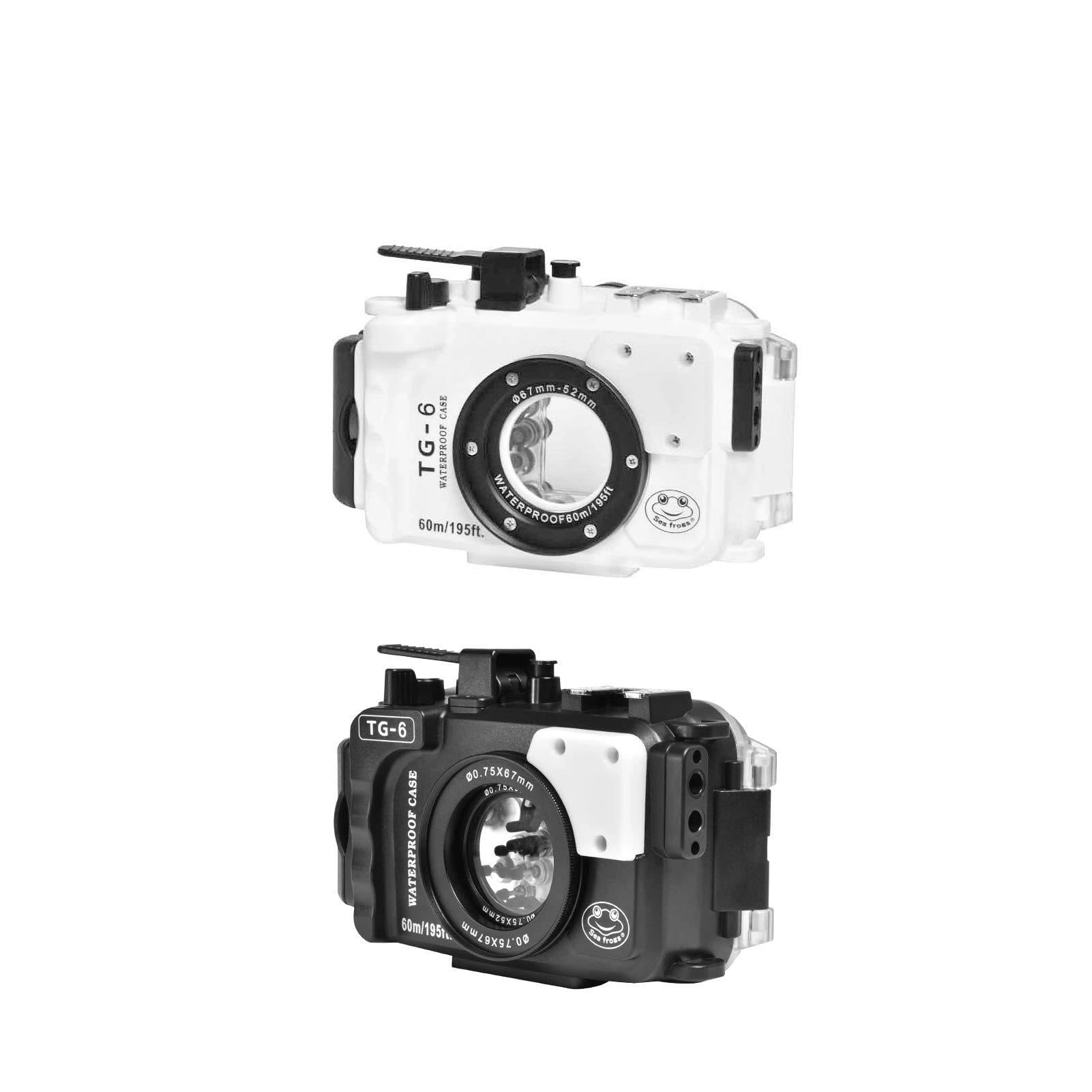 Joyance Waterproof Housing for Olympus TG-6 - 60m/195ft 360° Rotatable