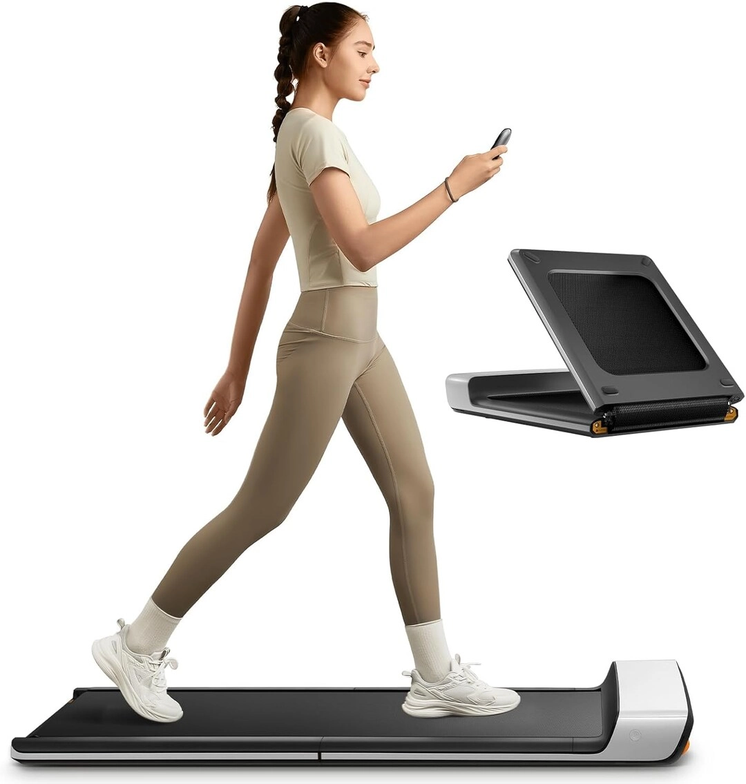 Harzoma Foldable Walking Pad Treadmill