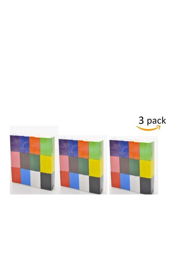 Wooden Domino Building Blocks Set - Construction 360 pcs